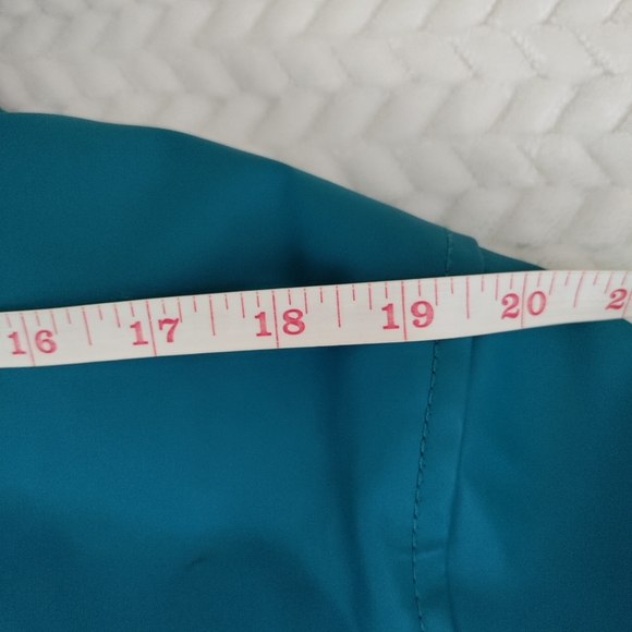 ASOS Hooded Fleece Lined Long Sleeve Size 10 Raincoat - Picture 7 of 15